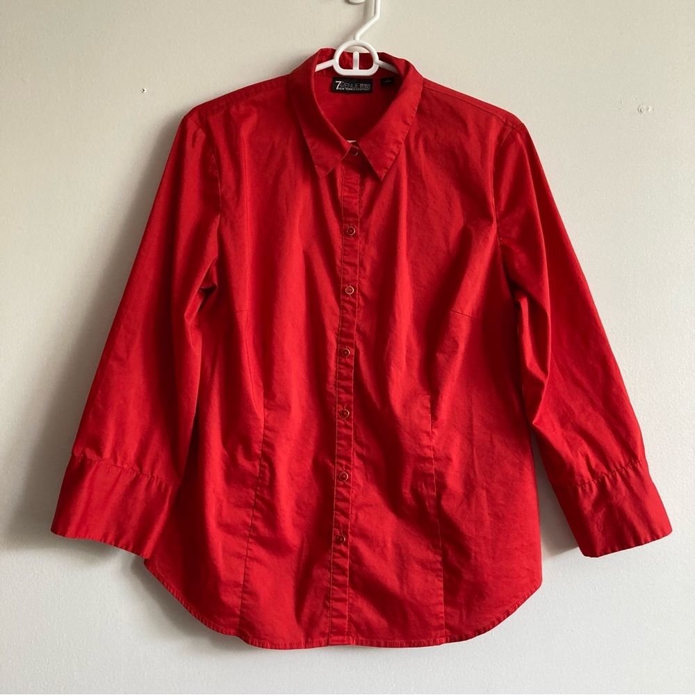 NY&CO button down shirt size large